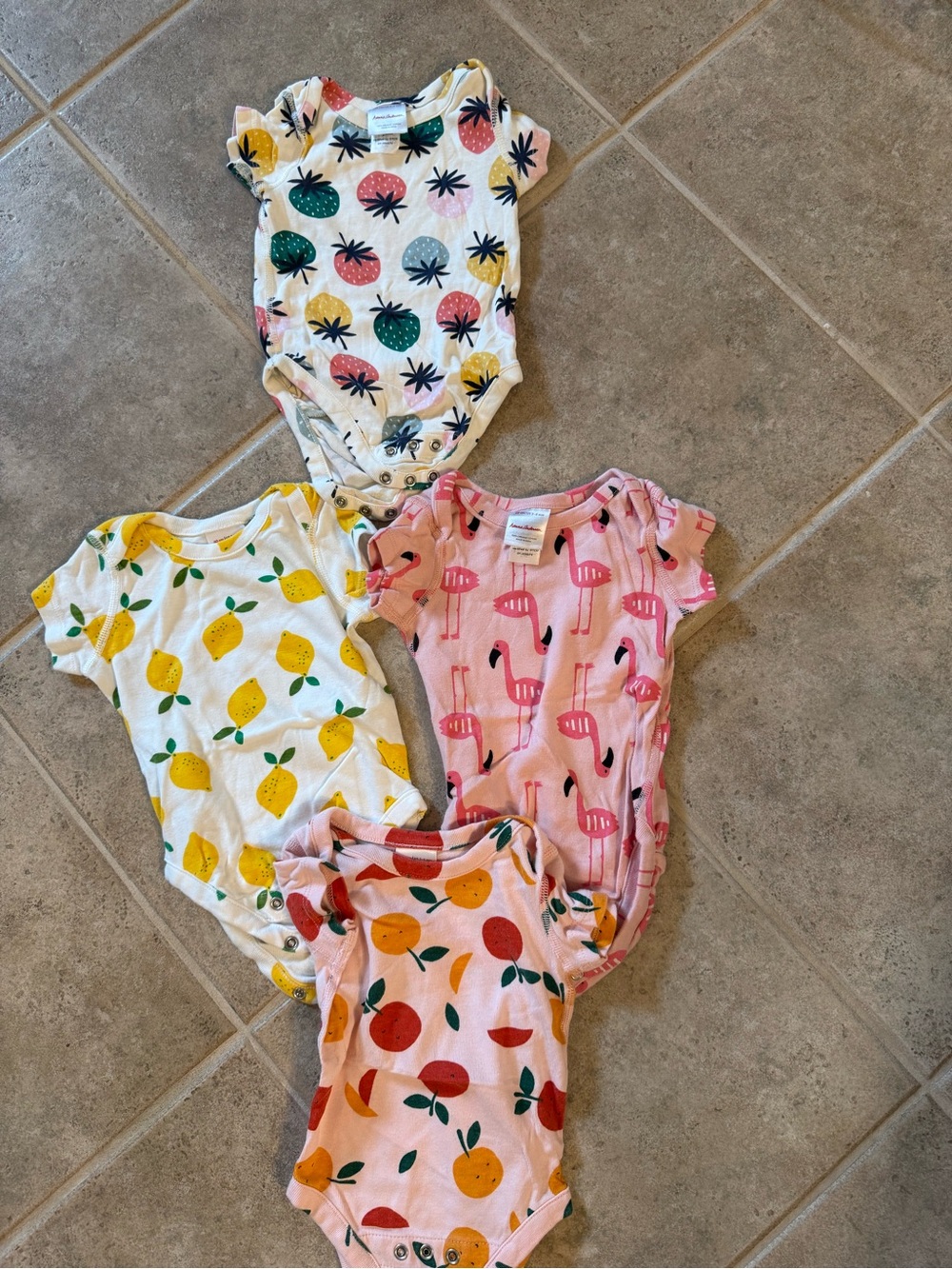 Hanna Andersson short sleeve bodysuits - Picture 2 of 3